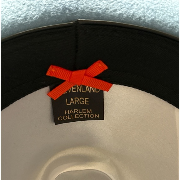 Steven Land Light Blue Camouflage Dyed Wool Fedora Large NWOT - Picture 5 of 6